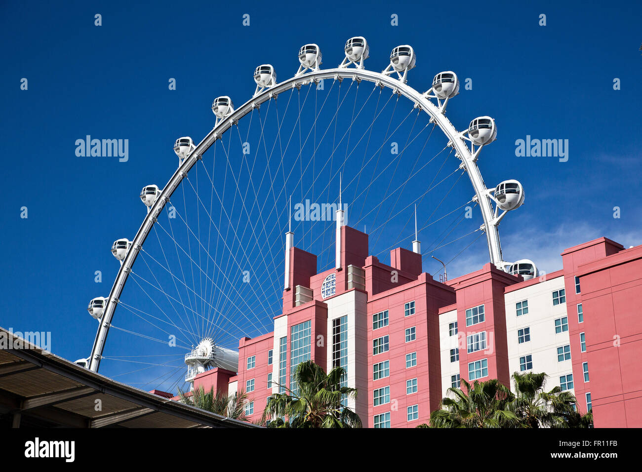 Las Vegas Ferris Wheel Stock Photo Alamy