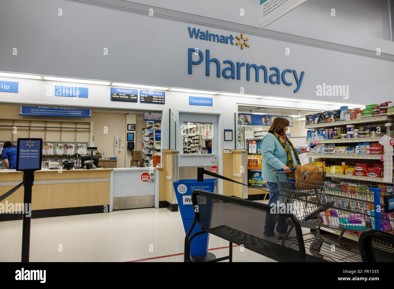They take time to discuss my prescriptions and health issues with me. https www alamy com stock photo florida south fl new port richey walmart discount department store 100213321 html