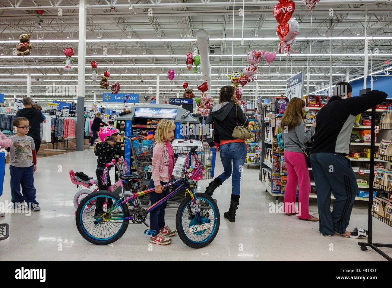 walmart bike department