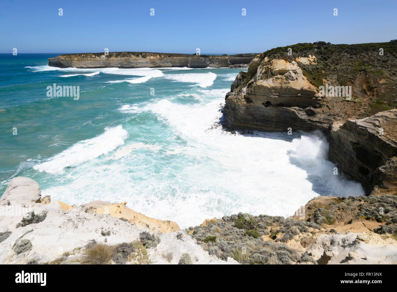 Coastline, Great Ocean Road, Victoria, VIC, Australia Stock Photo Alamy