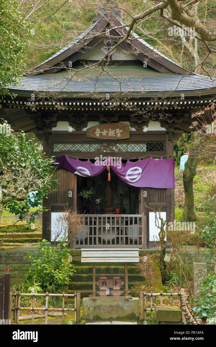Japan, Kamakura, Engakuji Temple, garden, Stock Photo