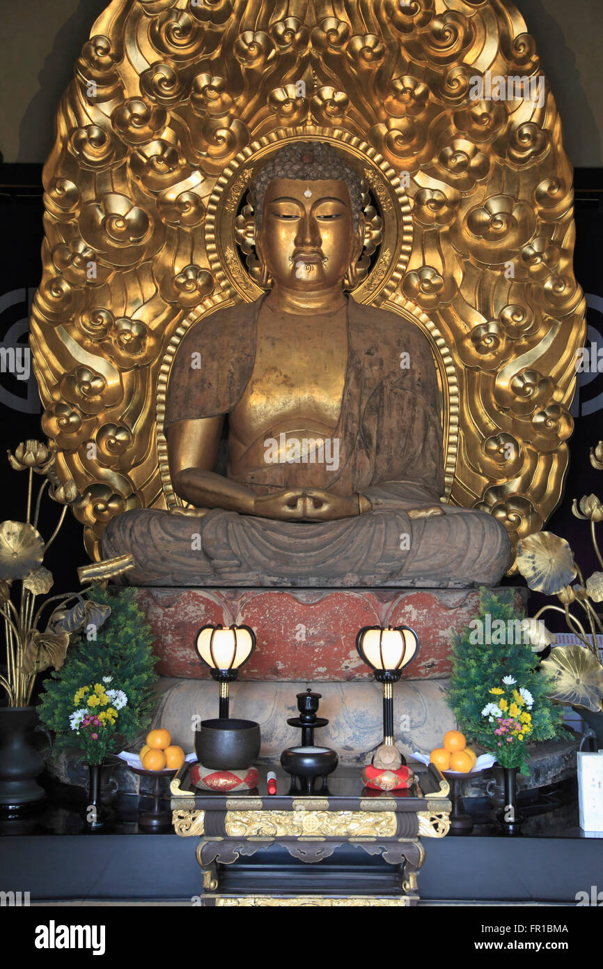 Japan, Kamakura, Hasedera Temple, Buddha statue Stock Photo Alamy