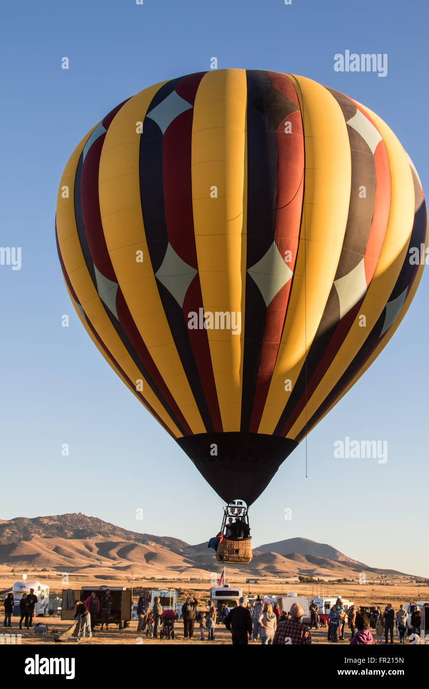 Hot Air Balloon Festival in Montague, California Stock Photo Alamy