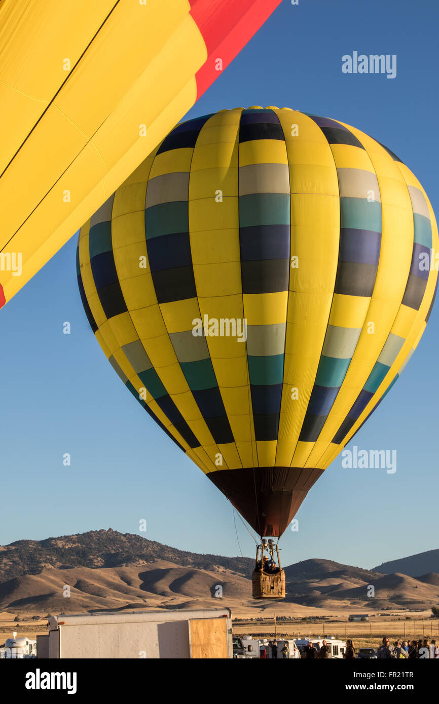 Hot Air Balloon Festival in Montague, California Stock Photo Alamy