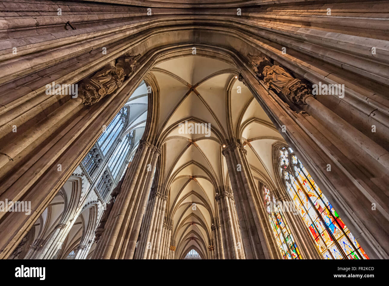 Cologne Cathedral, North Rhine Westphalia, Germany, Unesco World Heritage Site Stock Photo