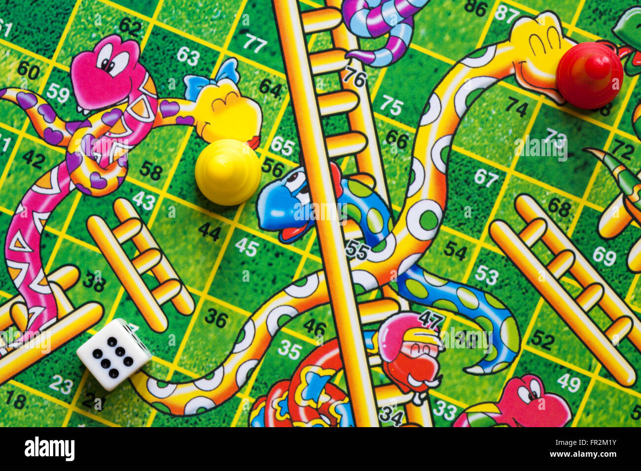 Game snake ladder hi-res stock photography and images - Alamy