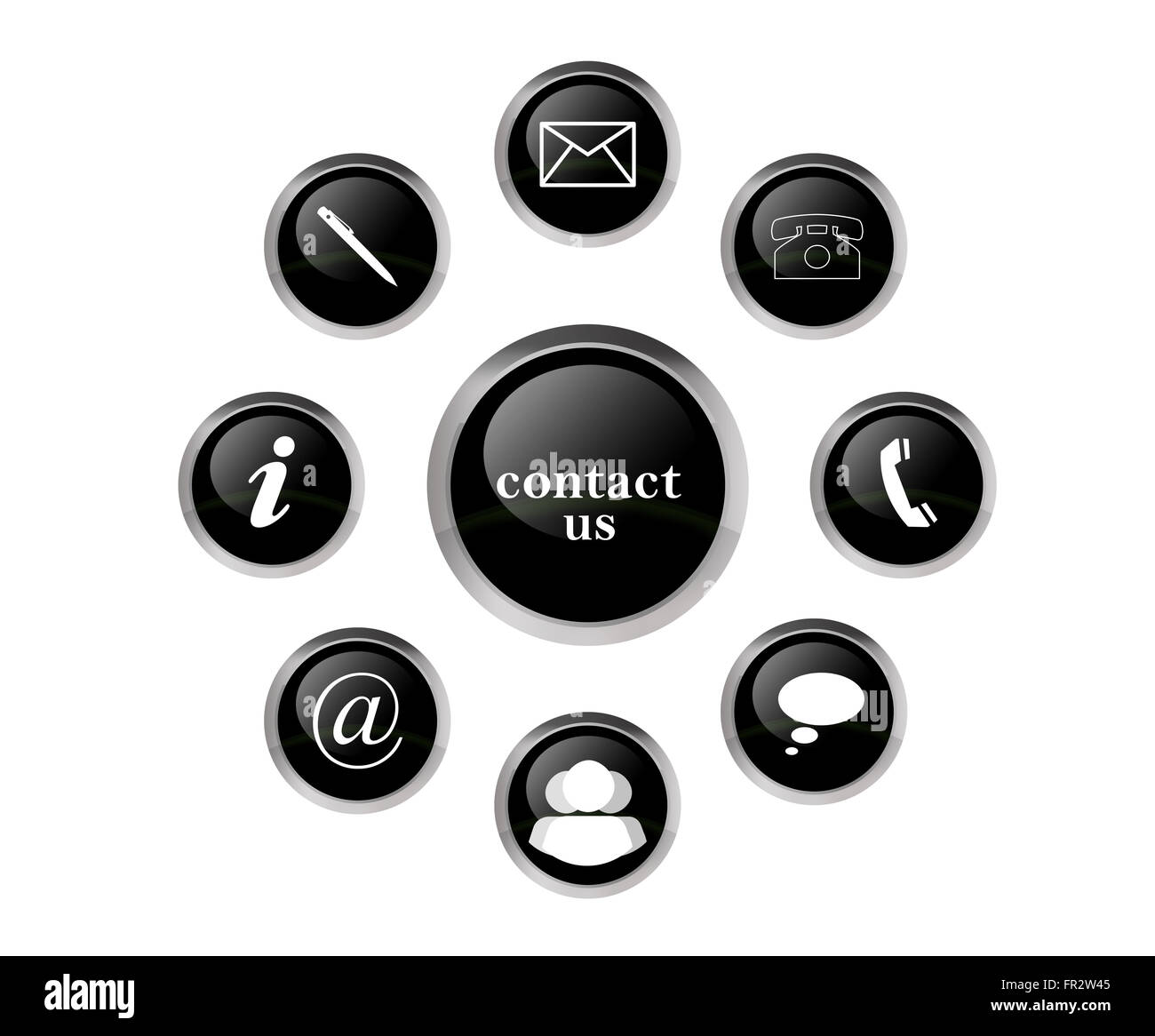 commercial contact signs for business Stock Photo Alamy