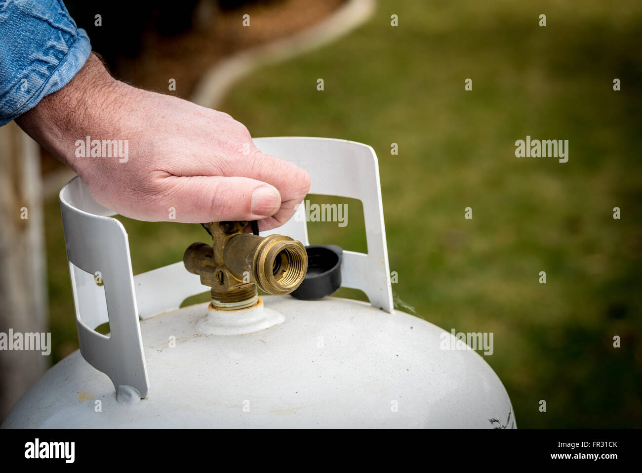 Propane tank hires stock photography and images Alamy