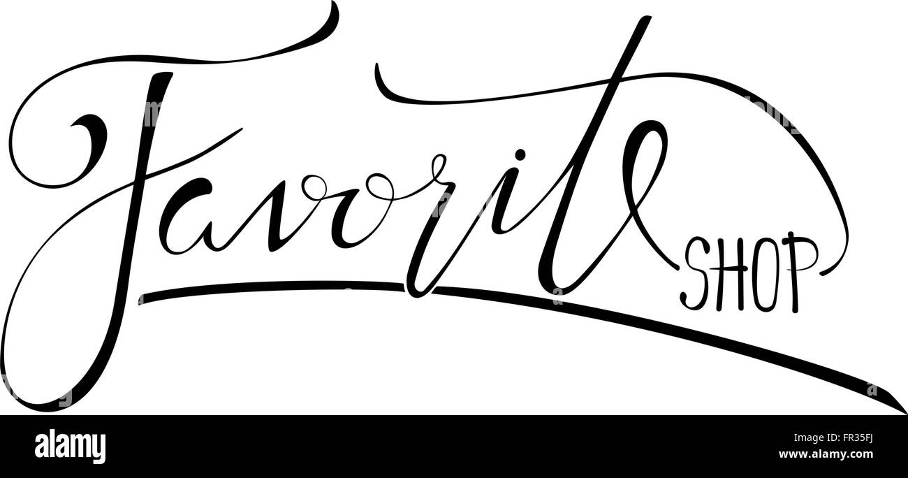Hand drawn typography poster Stock Vector Image & Art - Alamy