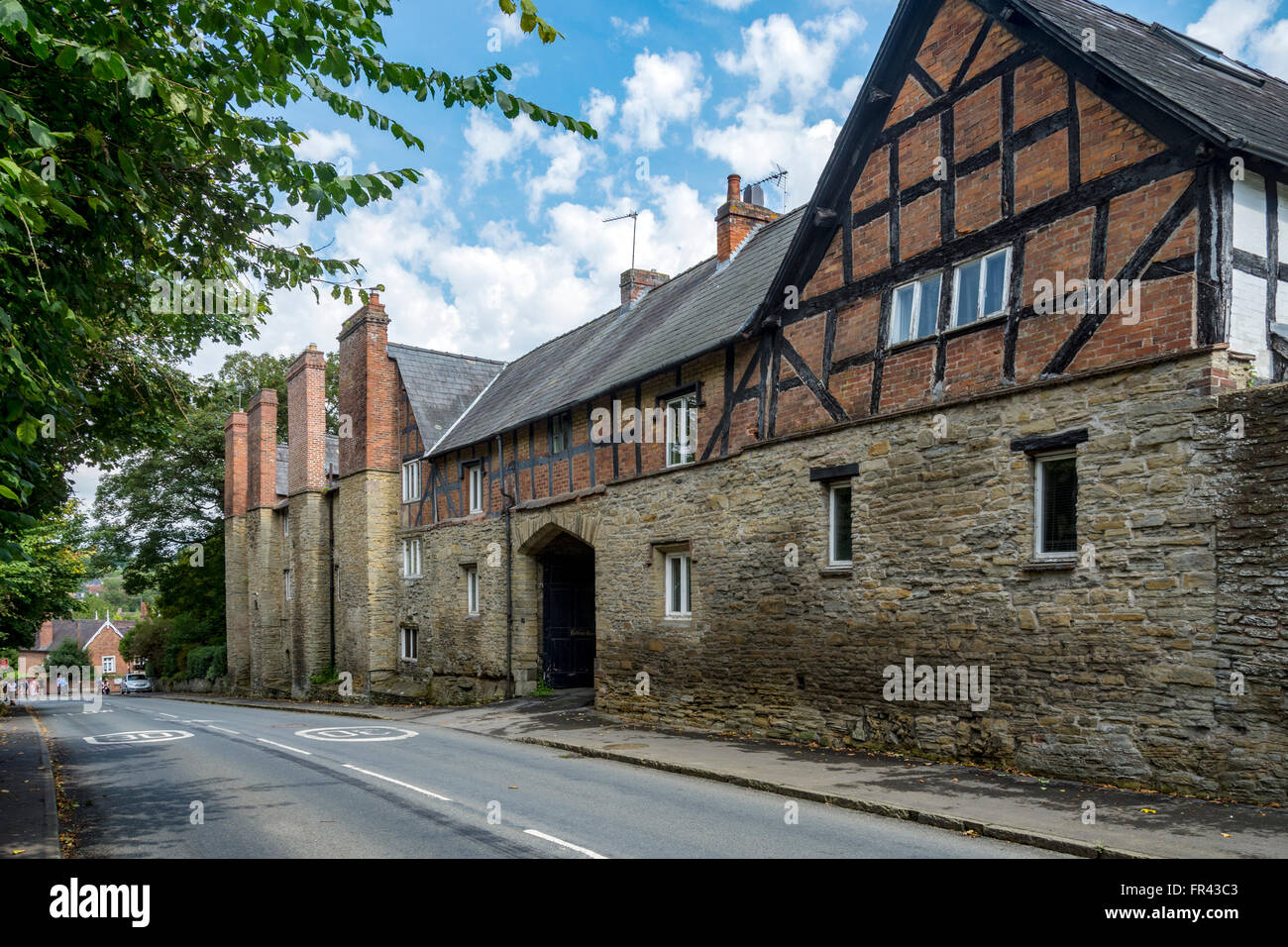 Ludford House, a former country house, Ludford, Ludlow, Shropshire