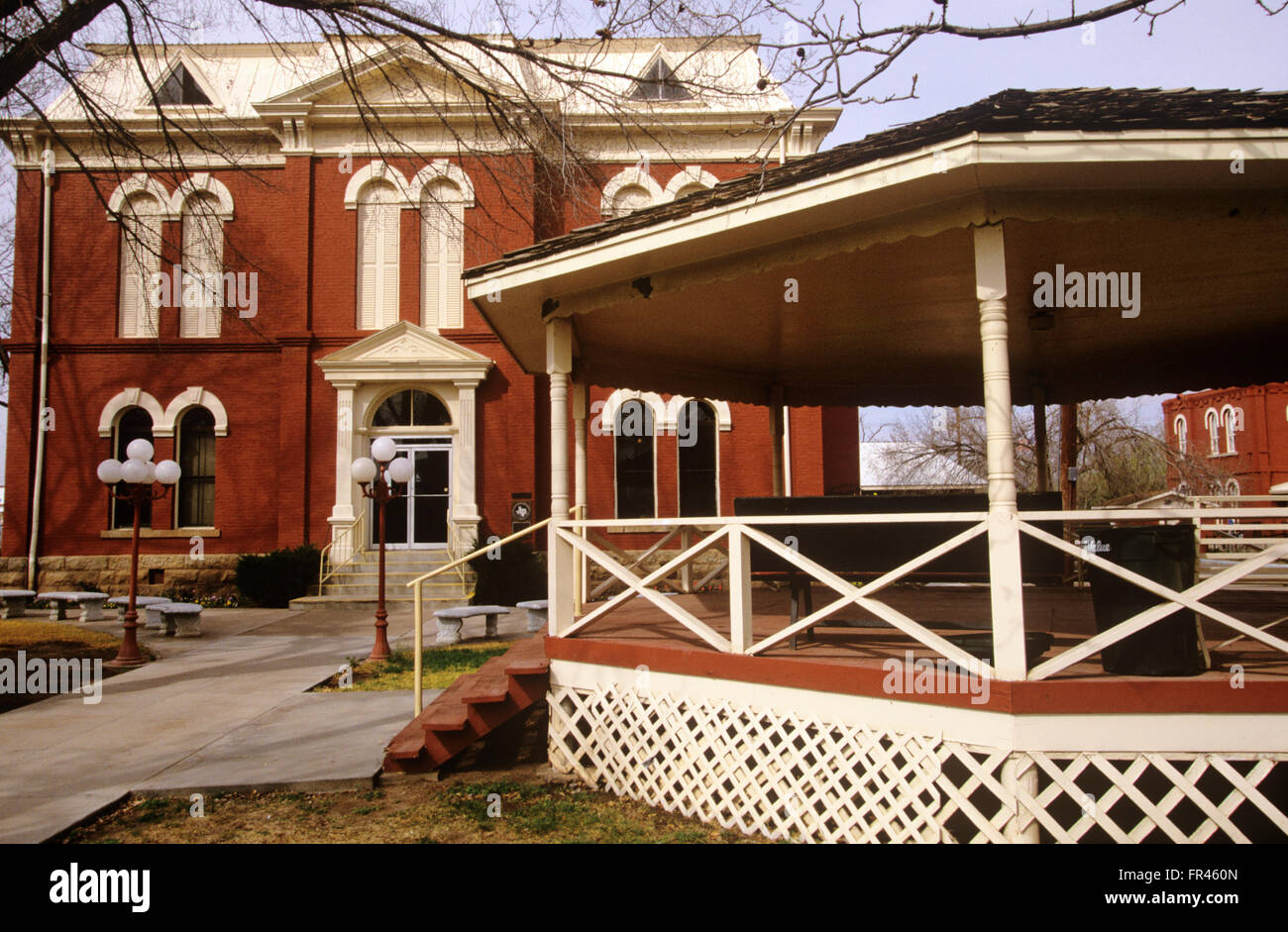 Brewster County Courthouse (1888), Alpine, Texas, USA Stock Photo Alamy
