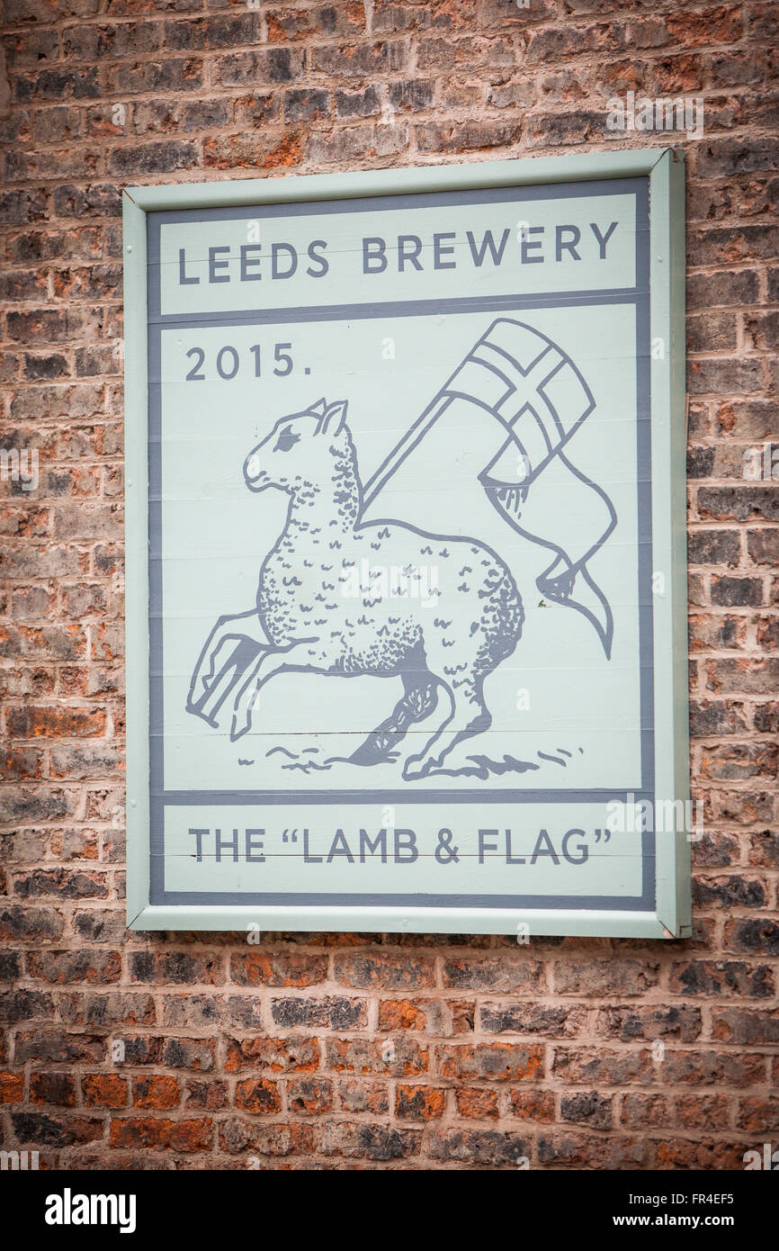 The Lamb and Flag Leeds Brewery Pub, Church Row, Leeds, West Yorkshire
