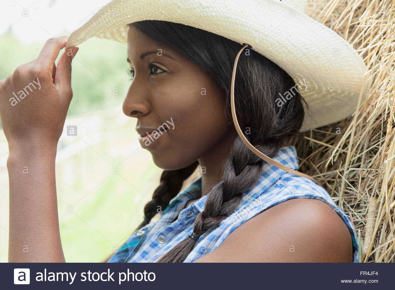 Tipping her hat hires stock photography and images Alamy