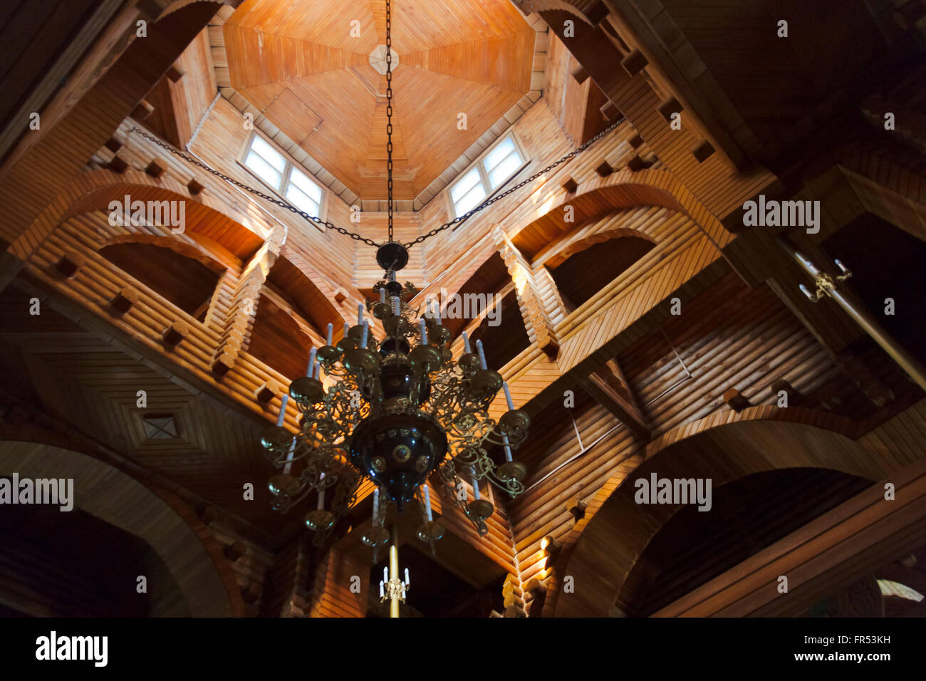 Inside The Orthodox Church The Largest Wood Structure In