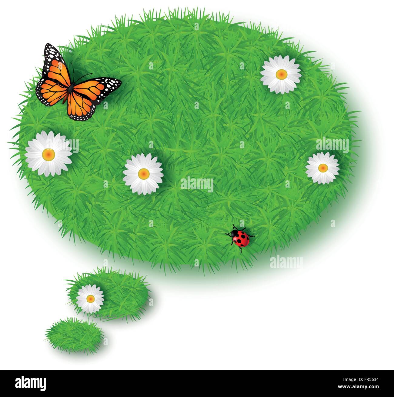 Frame made natural forest Stock Vector Images - Alamy