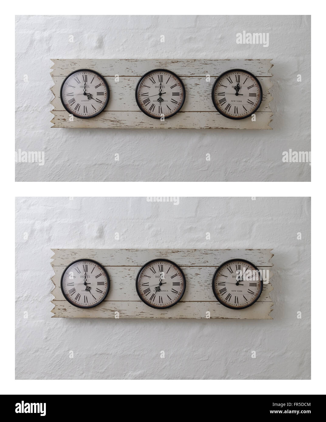 Global time zones Cut Out Stock Images & Pictures Alamy