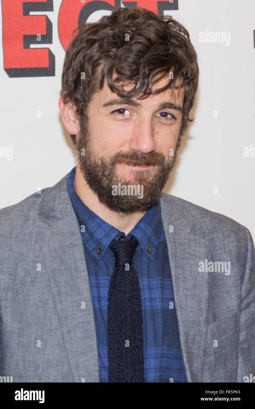 New York, NY, USA. 20th Mar, 2016. Carter Hudson at arrivals for THE
