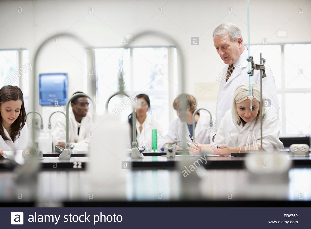 Black university students lab hires stock photography and images Alamy