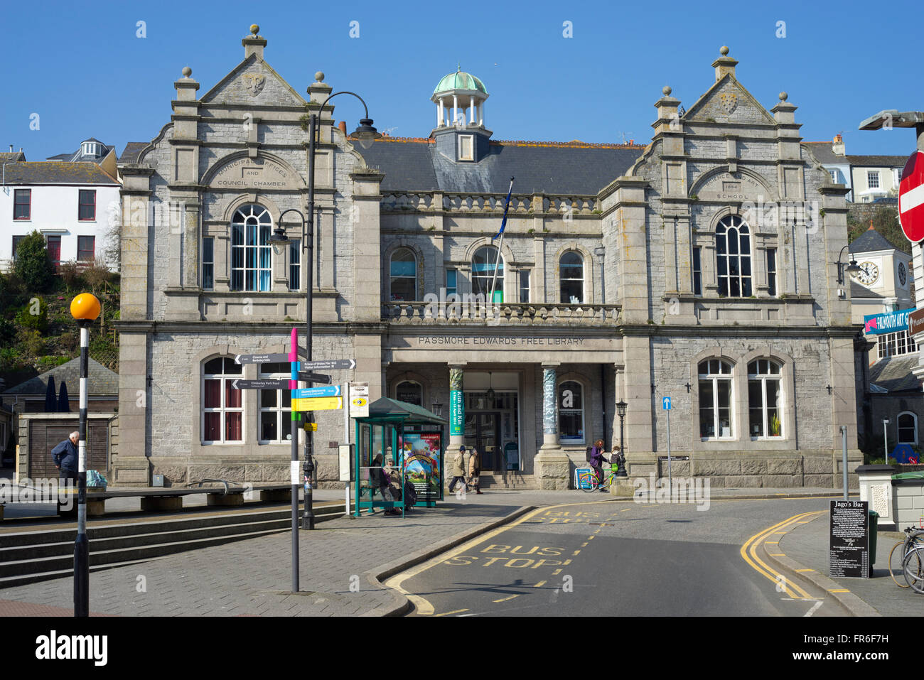 Passmore Edwards Free Library, Municipal Offices building exterior in