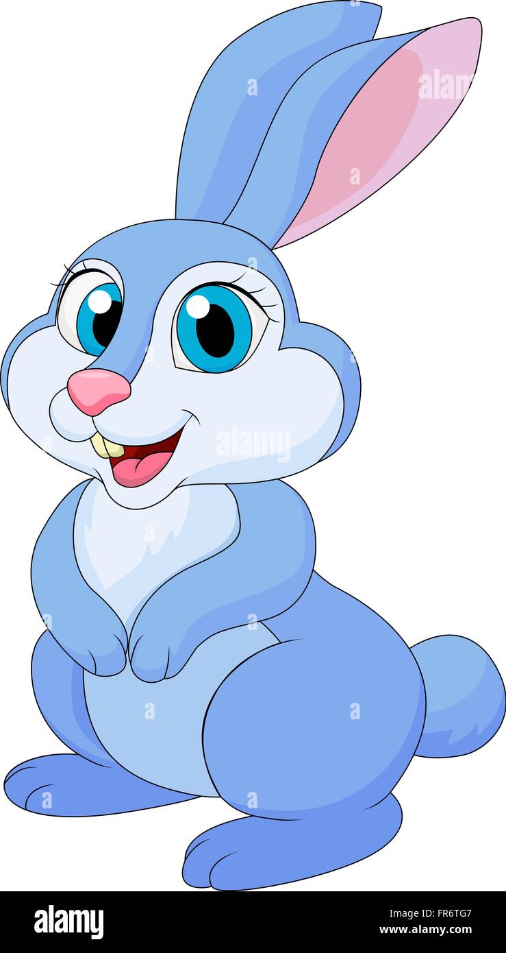 C Rabbit Cartoon Cute rabbit cartoon Stock Vector Image & Art - Alamy