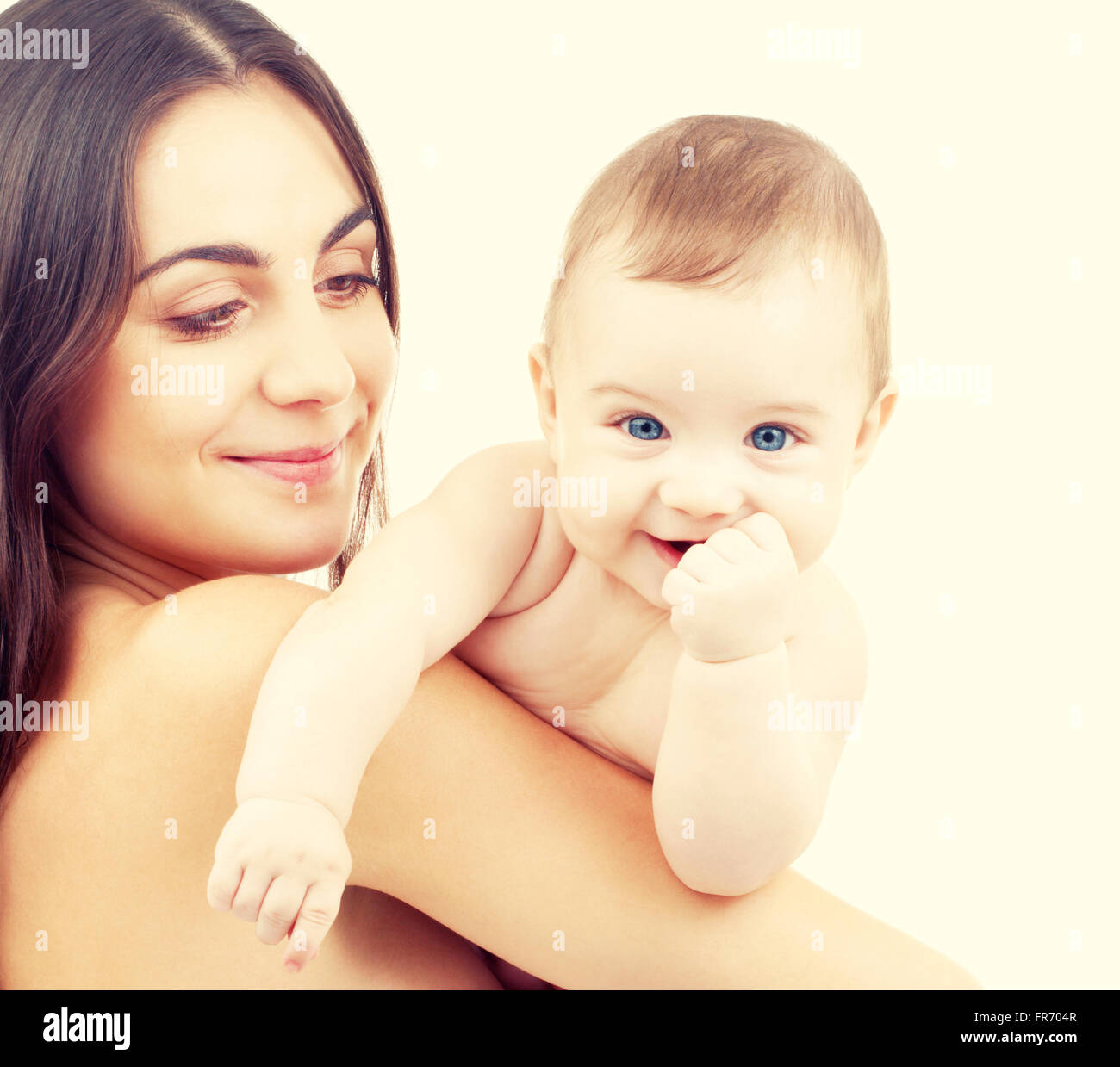 baby and mother Stock Photo - Alamy