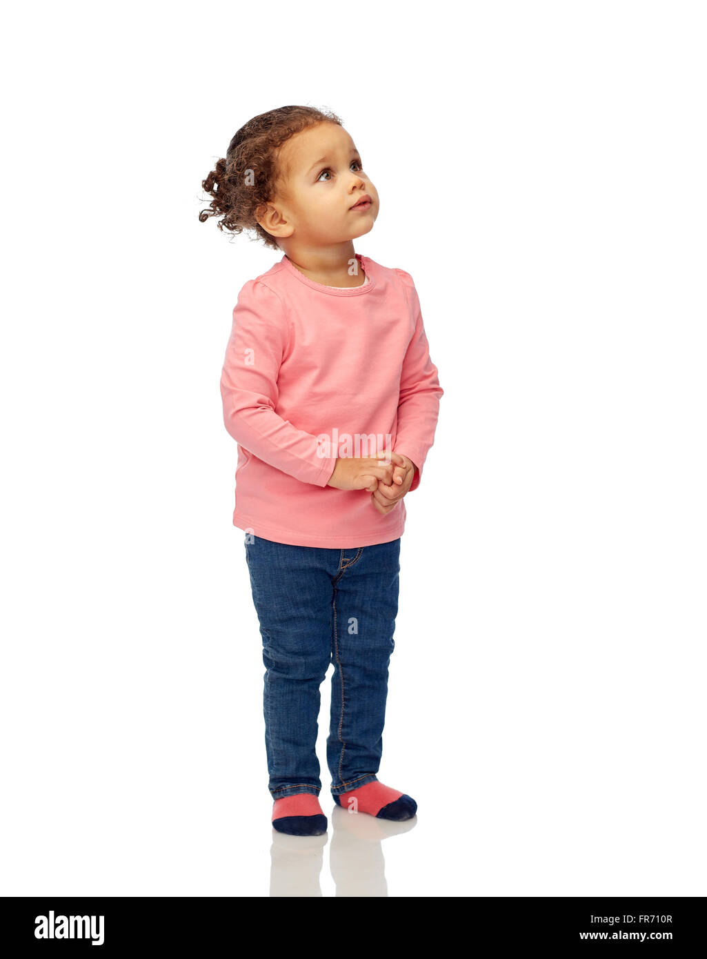 beautiful little baby girl portrait Stock Photo - Alamy