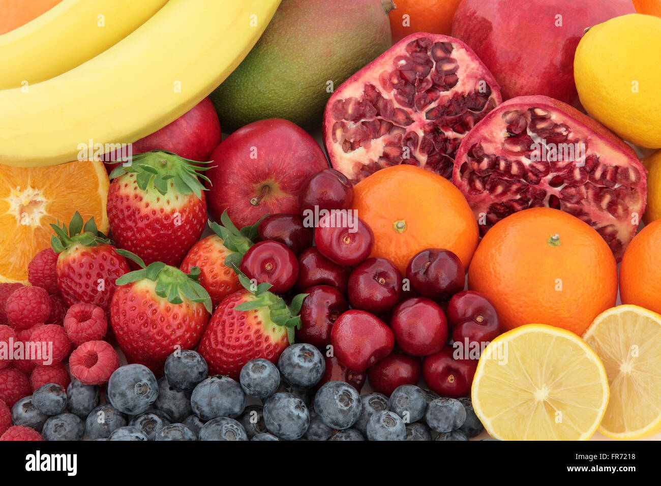 Fresh mixed fruit hi-res stock photography and images - Alamy