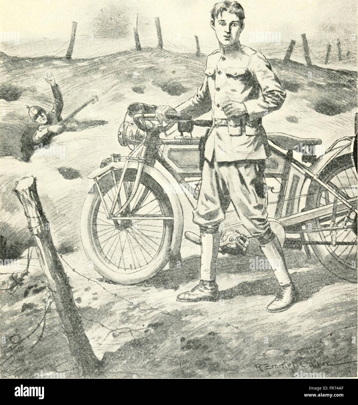 'Tom Slade, Motorcycle Dispatch-Bearer' (1918) follows the adventures ...
