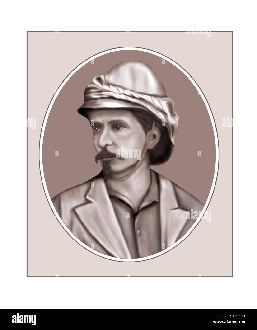 Henry Morton Stanley, 1841-1904, Journalist, Explorer, Portrait Stock Photo