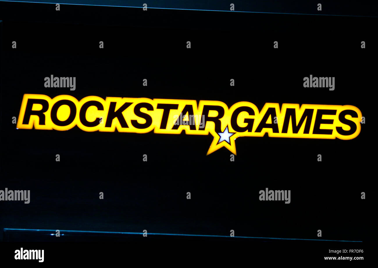 Rockstar games logo hi-res stock photography and images - Alamy