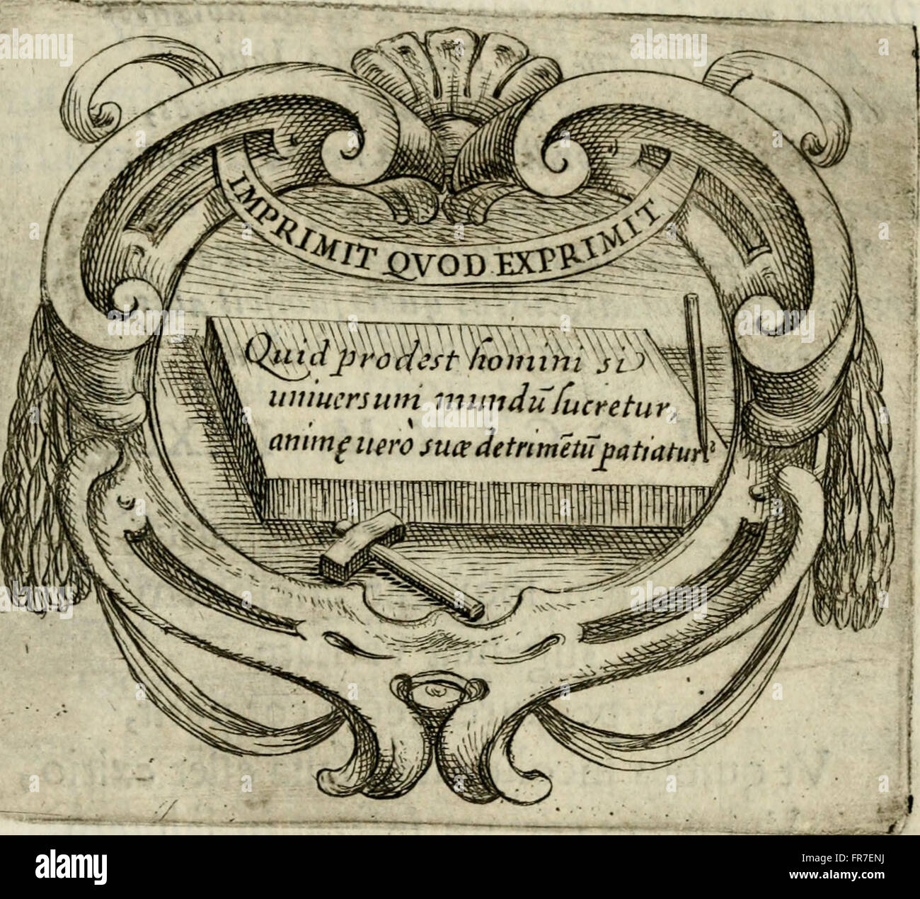 Ignatius insignium - epigrammatum et elogiorum centuriis expressus (1655) Stock Photo