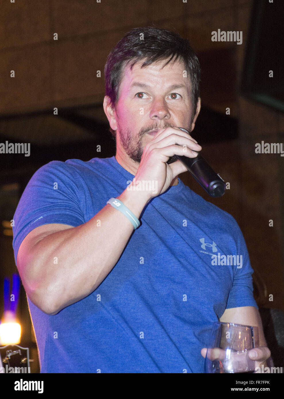 Mark and Paul Wahlberg at the grand opening of the Orlando Wahlburgers