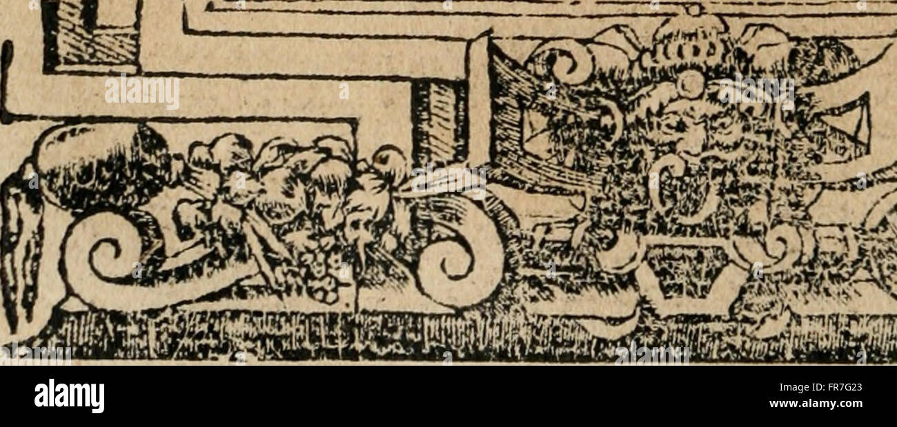 Los emblemas de Alciato - traducidos en rhimas espaC3B1olas (1549) Stock Photo