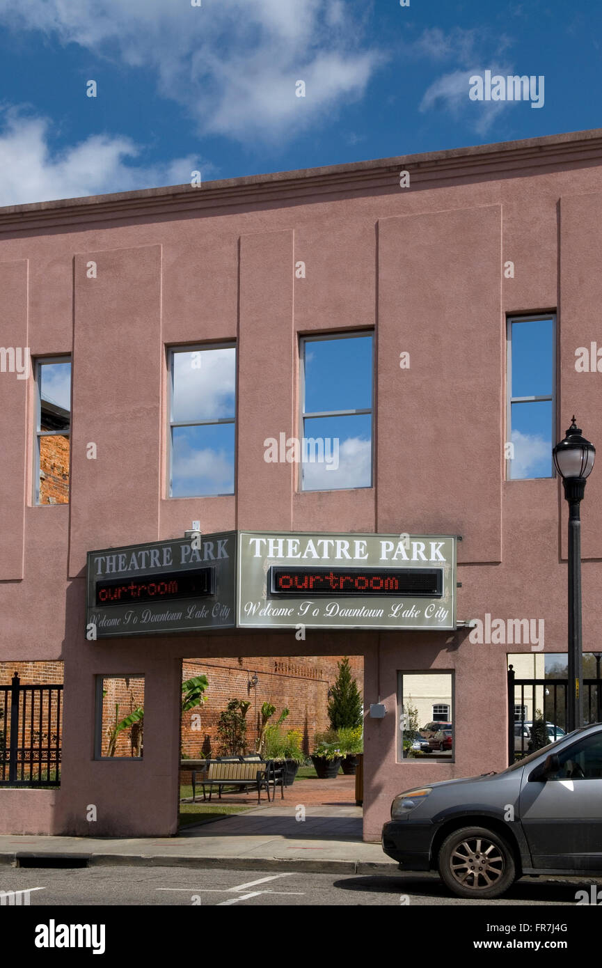Theatre Park Lake City South Carolina USA Stock Photo Alamy