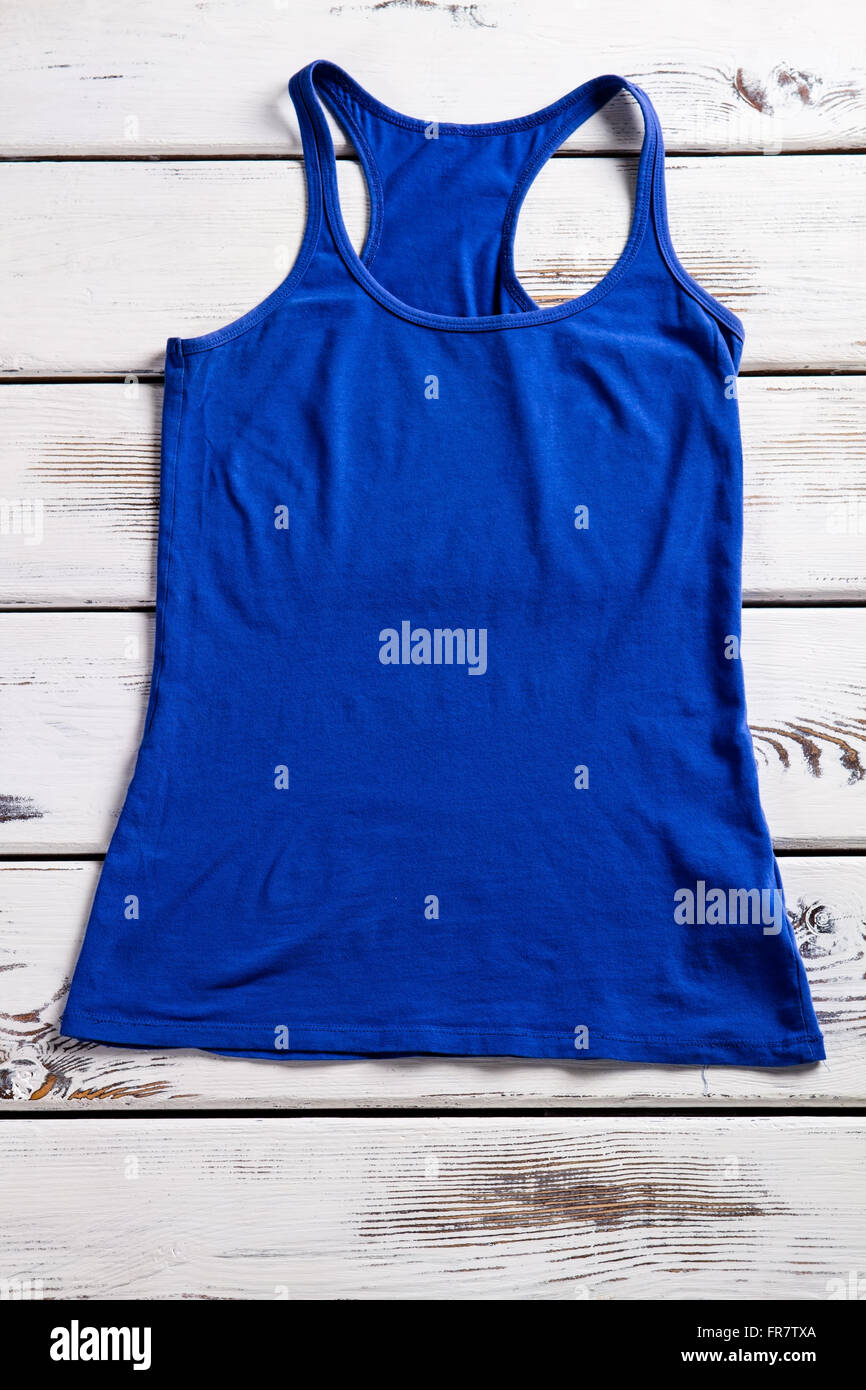 Blue tank top hi-res stock photography and images - Alamy