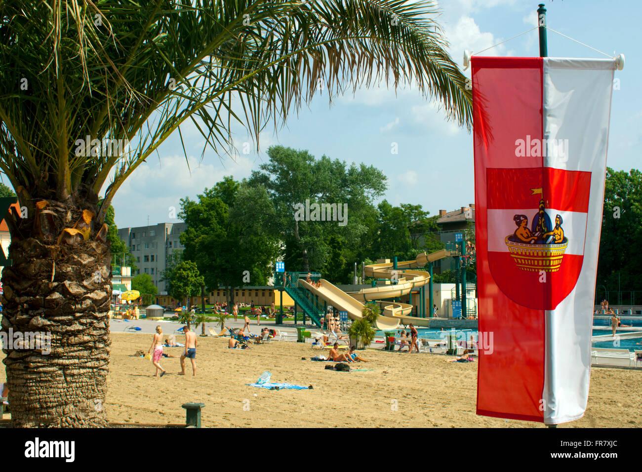 sterreich Nieder sterreich Baden Bei Wien Im Strandbad Stock Photo sterreich-nieder-sterreich-baden-bei-wien-im-strandbad-stock-photo