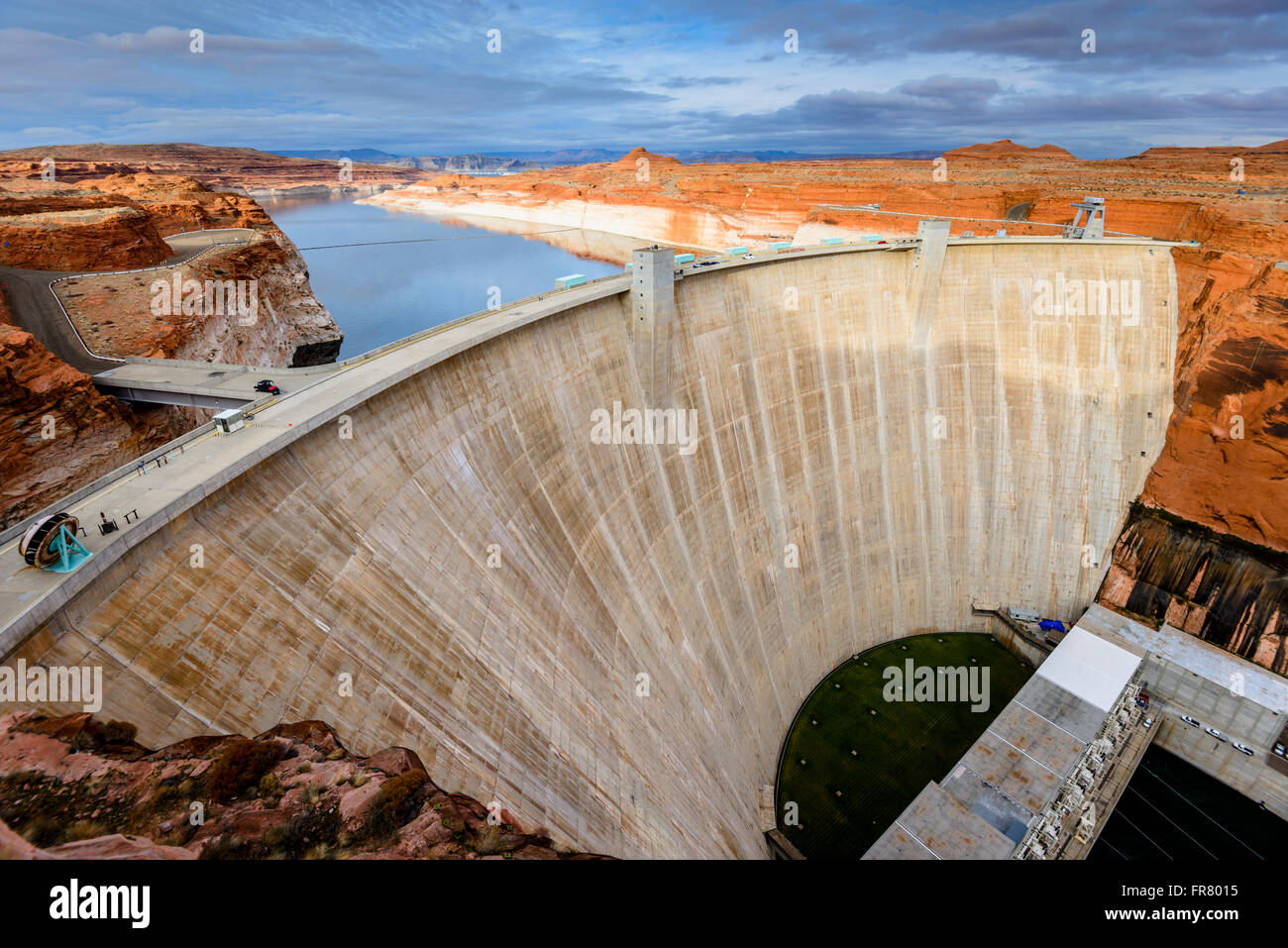 Glen Canyon Dam Stock Photo