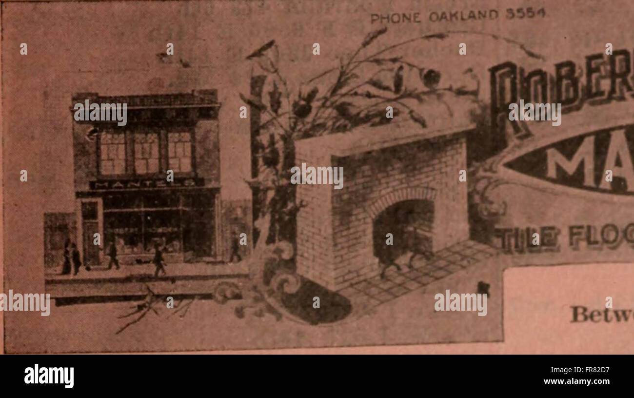 Polk-Husted Directory Co.'s Oakland, Berkeley and Alameda directory (1915) Stock Photo