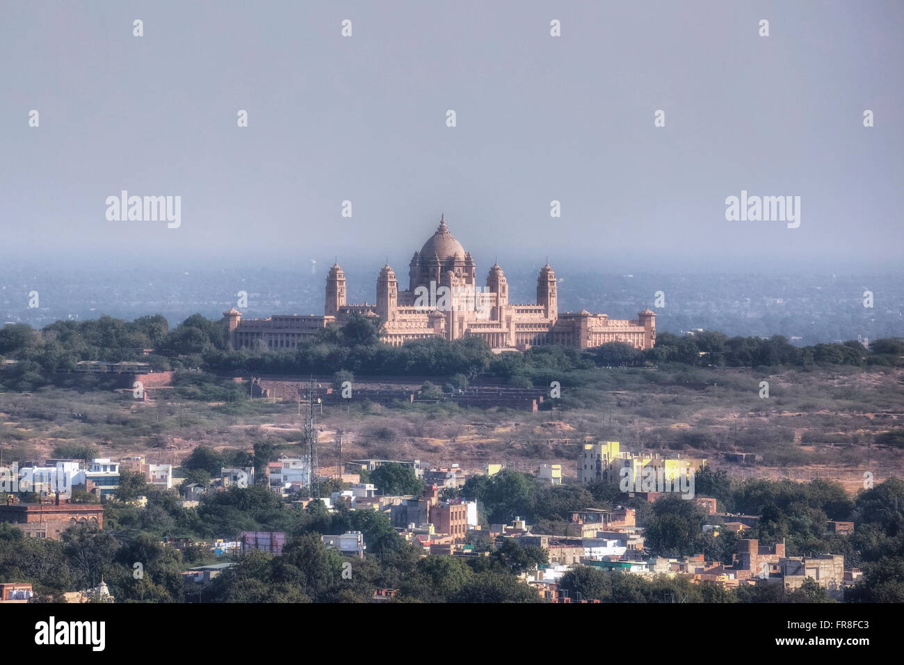 Umaid Bhawan Palace, Jodhpur, Rajasthan, India, Asia Stock Photo
