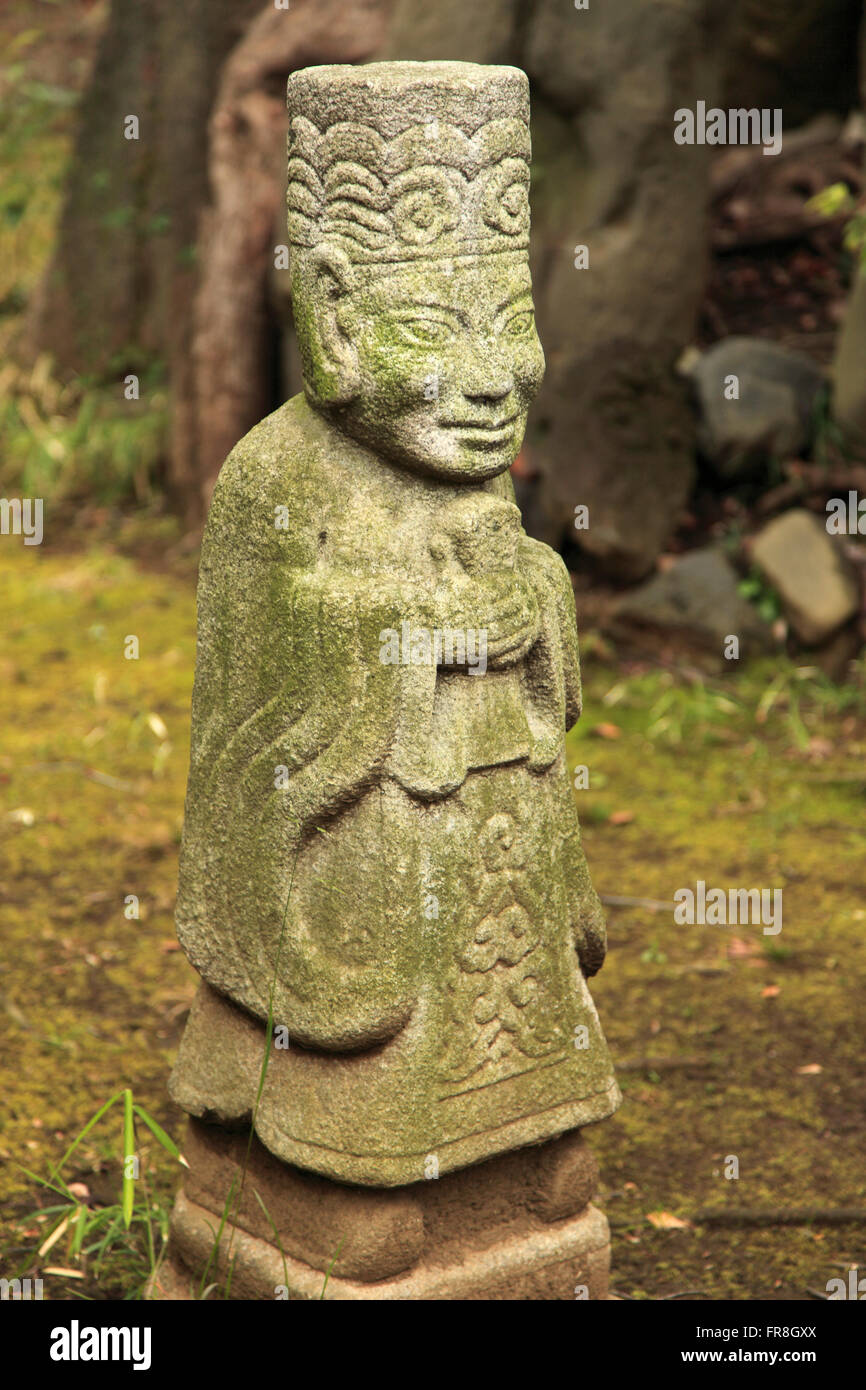 Japan, Tokyo, statue, Takahashi Korekiyo Memorial Park, Stock Photo