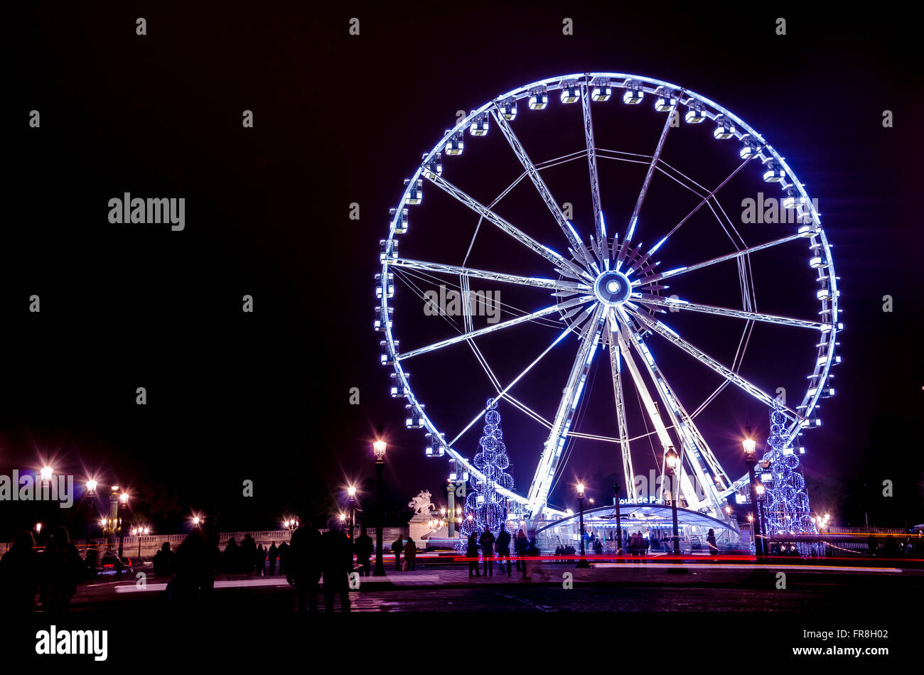 Big wheel in Paris Stock Photo Alamy