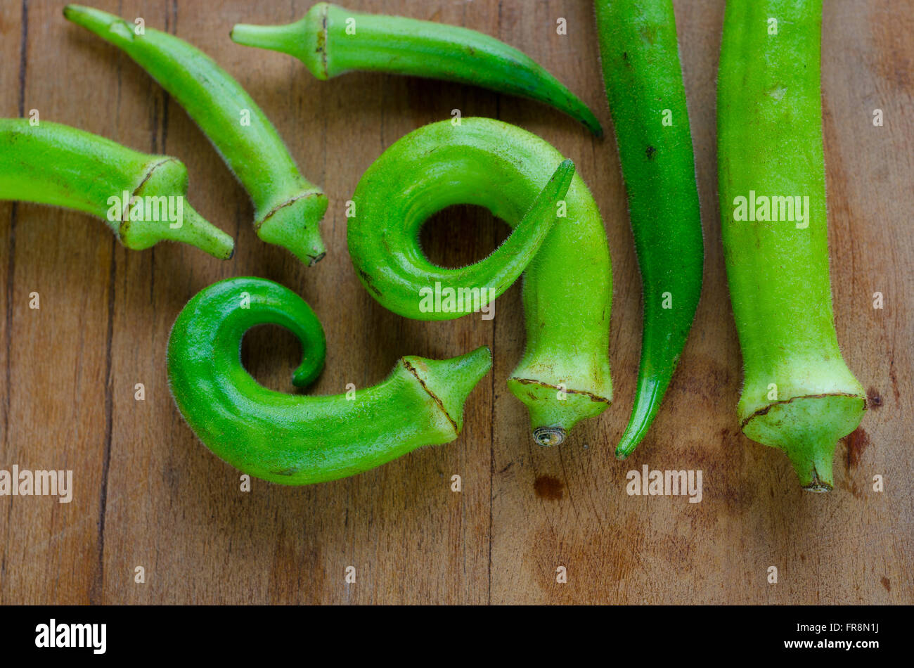 How to cook fresh okra hires stock photography and images Alamy