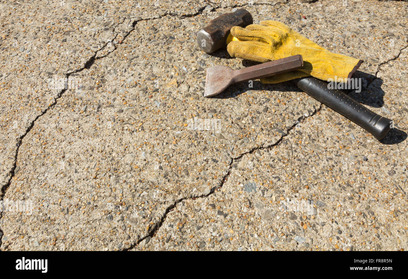hand tools for construction and demolition Stock Photo Alamy
