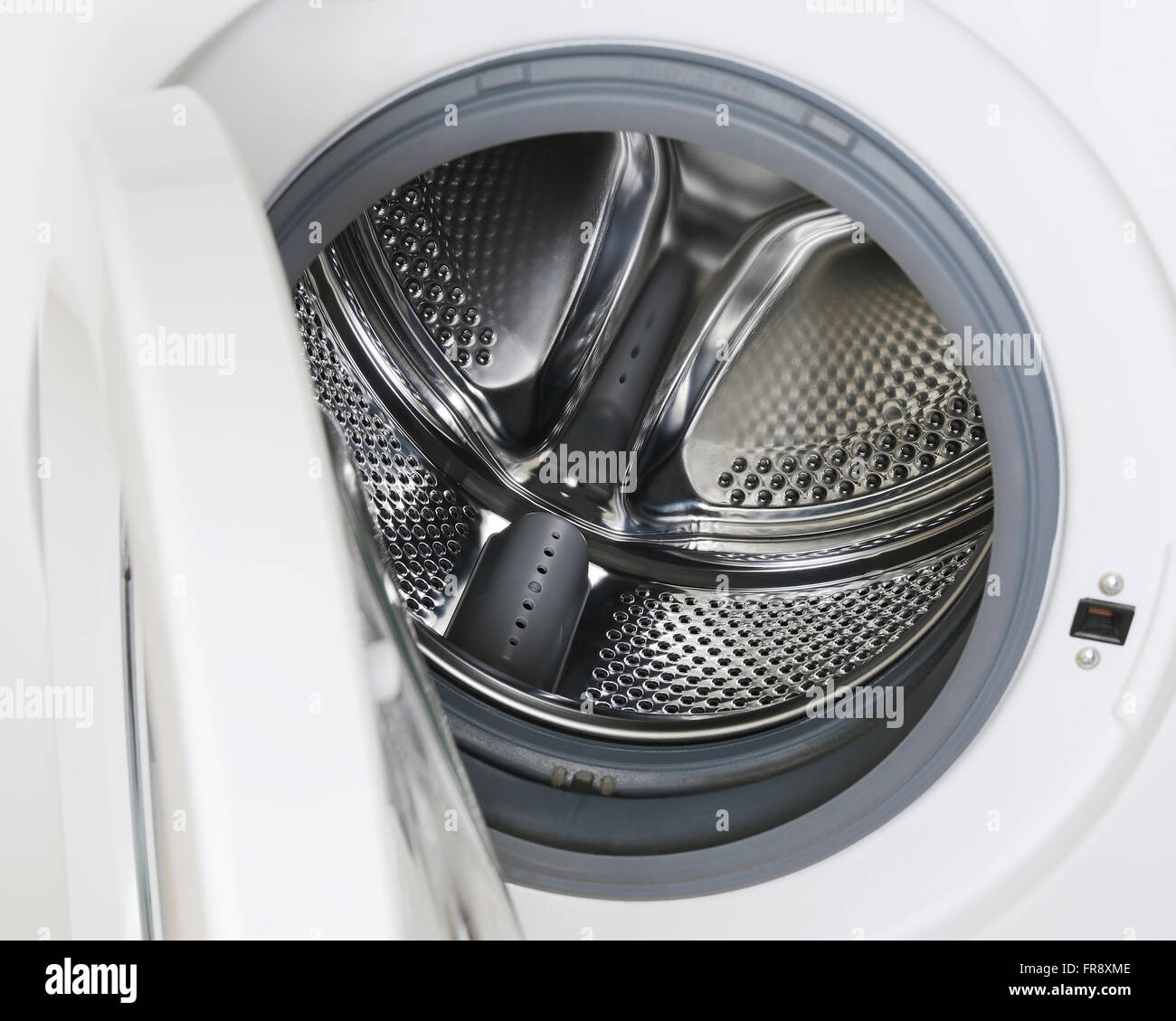 Washing Machine, Close Up. Stock Photo