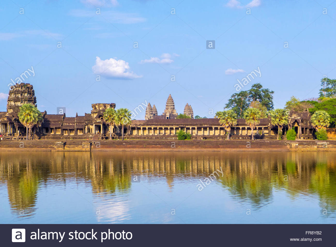 Angkor Wat, UNESCO World Heritage Site, Siem Reap Province, Cambodia Stock Photo