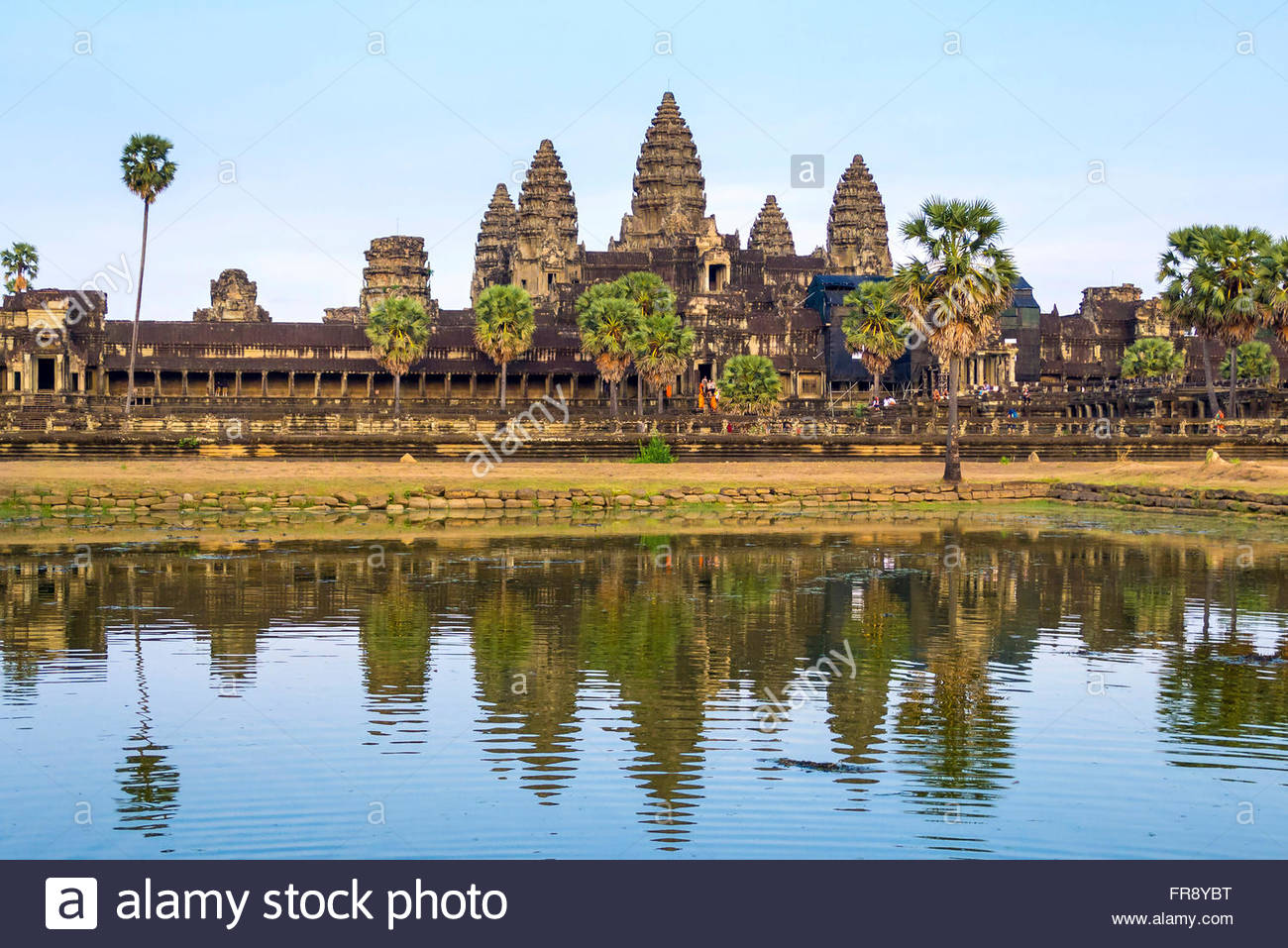Angkor Wat, UNESCO World Heritage Site, Siem Reap Province, Cambodia Stock Photo