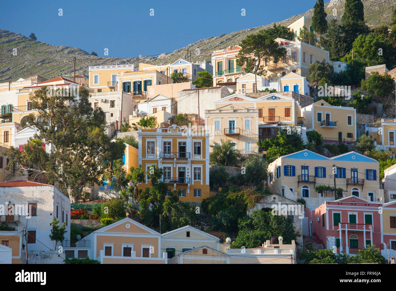 Symi houses hires stock photography and images Alamy