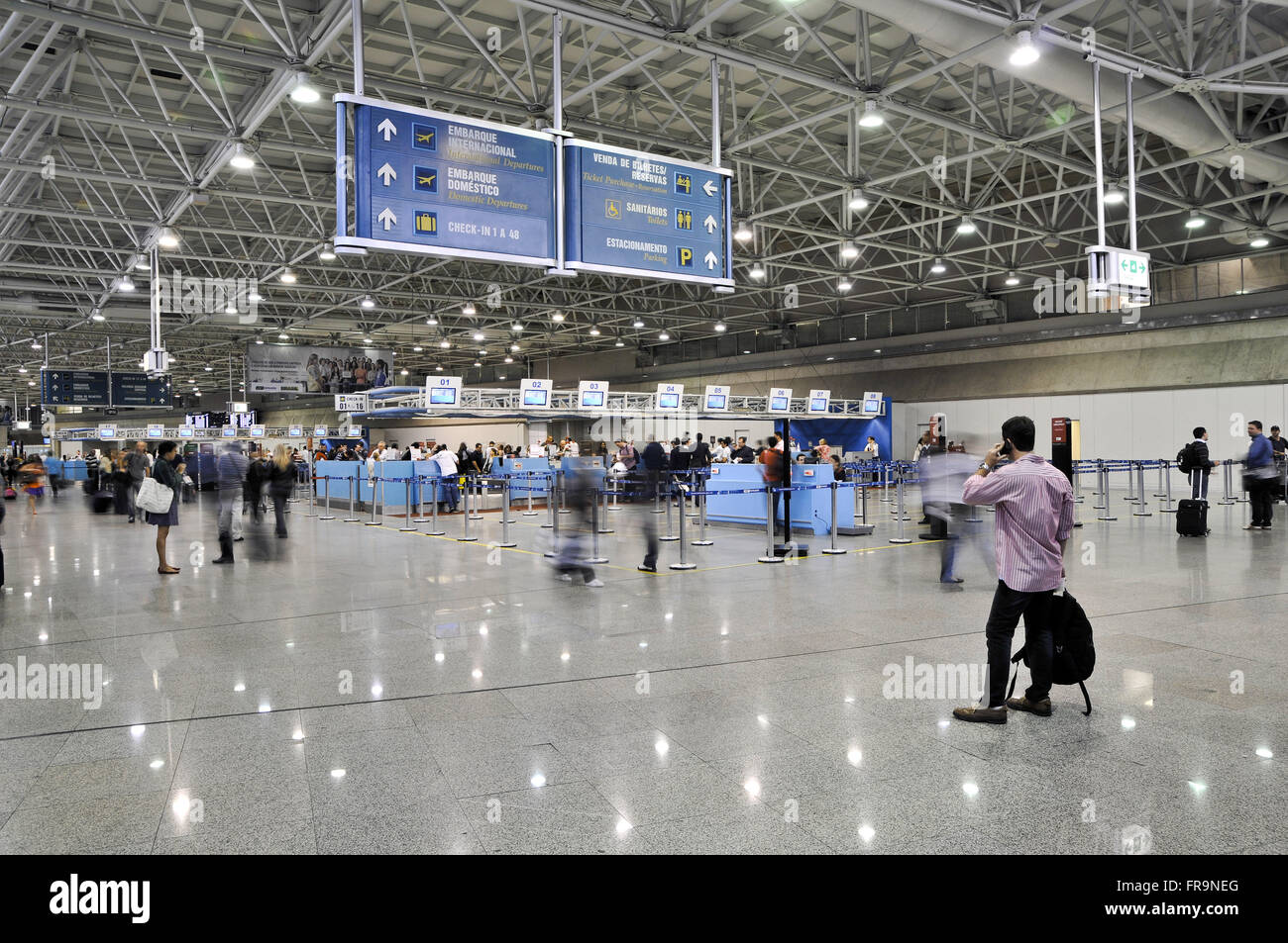 Lobby of the Rio de Janeiro / Galeão International Airport - Antonio