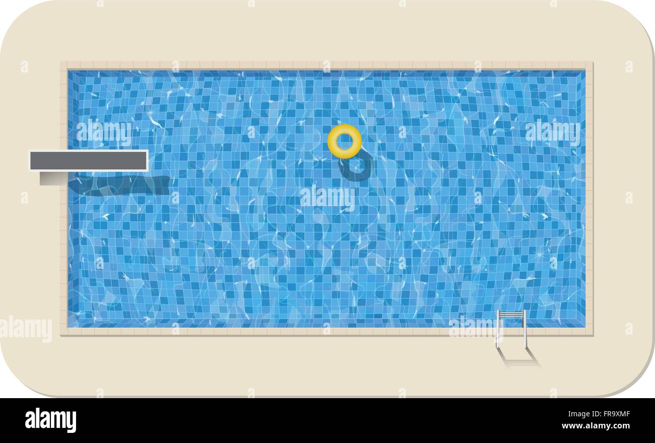 An overhead view of a swimming pool hi-res stock photography and images ...