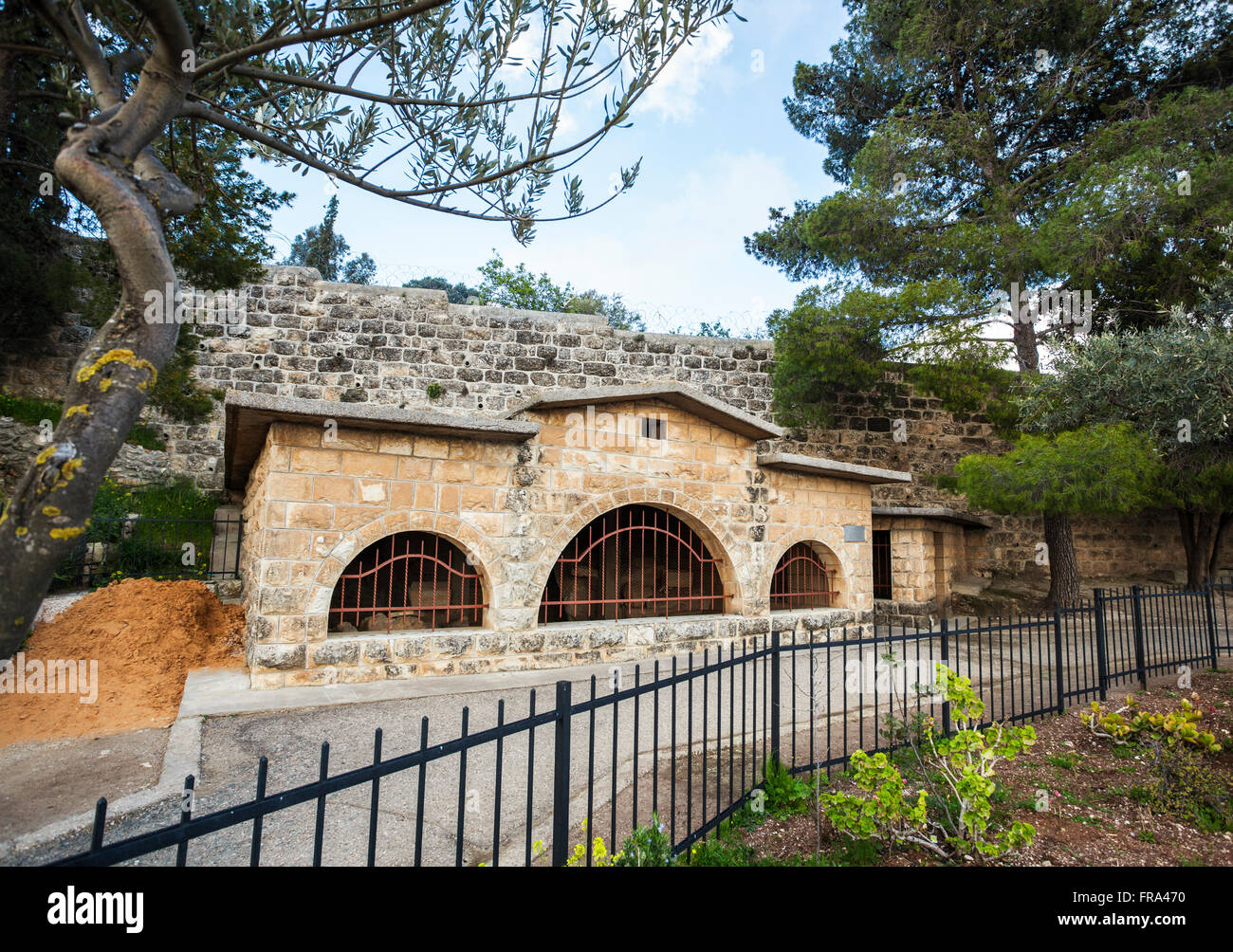 Grave at the Mount of Olives; Jerusalem, Israel Stock Photo Alamy
